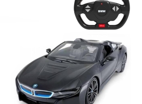 ماشین کنترلی راستار 1:12 مدل BMW i8 Roadster مشکی