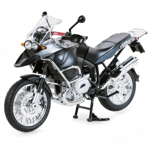 موتور فلزی راستار مقیاس 1:9 مدل BMW Motorcycle طوسی