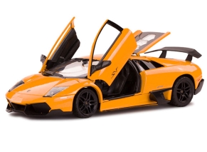 ماشین فلزی راستار مقیاس 1:24 مدل Murcielago LP670-4 نارنجی