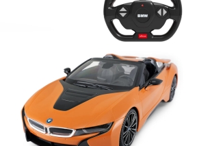 ماشین کنترلی راستار 1:12 مدل BMW i8 Roadster نارنجی