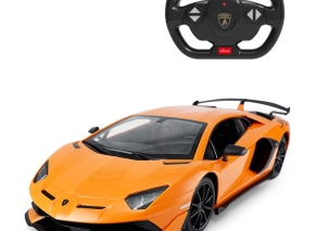 ماشین کنترلی راستار 1:14 مدل Lamborghini Aventador SVJ نارنجی