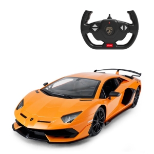 ماشین کنترلی راستار 1:14 مدل Lamborghini Aventador SVJ نارنجی