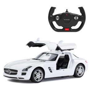 ماشین کنترلی راستار 1:14 مدل Mercedes Benz SLS AMG سفید