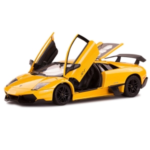 ماشین فلزی راستار مقیاس 1:24 مدل Murcielago LP670-4 زرد