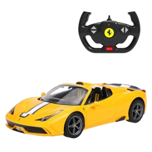 ماشین کنترلی راستار 1:14 مدل Ferrari 458 Speciale A زرد