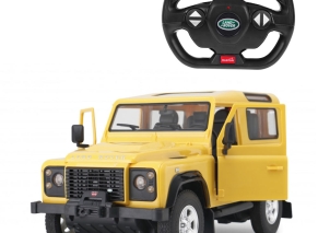 ماشین کنترلی راستار 1:14 مدل Land Rover Defender زرد