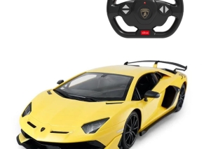 ماشین کنترلی راستار 1:14 مدل Lamborghini Aventador SVJ زرد