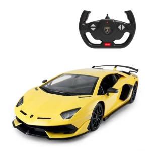 ماشین کنترلی راستار 1:14 مدل Lamborghini Aventador SVJ زرد