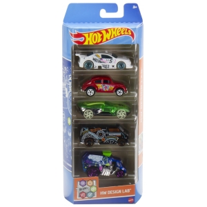 مجموعه 5 عددی ماشین Hot Wheels مدل HW Design Lab