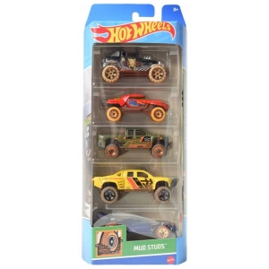 مجموعه 5 عددی ماشین Hot Wheels مدل Mud Studs