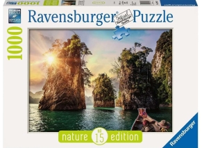 پازل 1000 قطعه Ravensburger طرح صخره‌های سه تایی در چیو