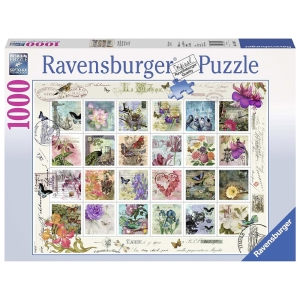 پازل 1000 قطعه Ravensburger طرح مجموعه تمبر