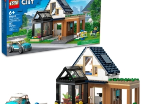 لگو City مدل Family House and Electric Car 60398