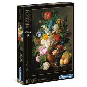 پازل 1000 قطعه Clementoni طرح گل در گلدان