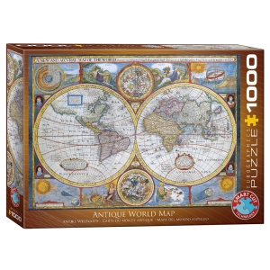 پازل 1000 قطعه Eurographics طرح نقشه جهان باستان