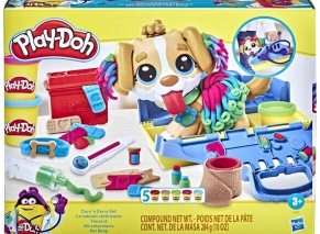 خمیر بازی Play-Doh مدل Care 'N Carry Vet Playset