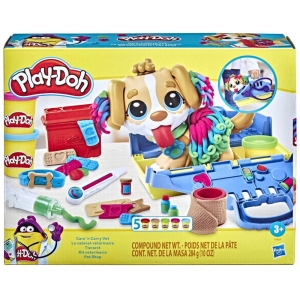 خمیر بازی Play-Doh مدل Care 'N Carry Vet Playset