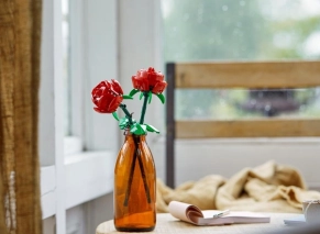 قیمت لگو گل رز قرمز مدل Roses 40460 پانزی تویز