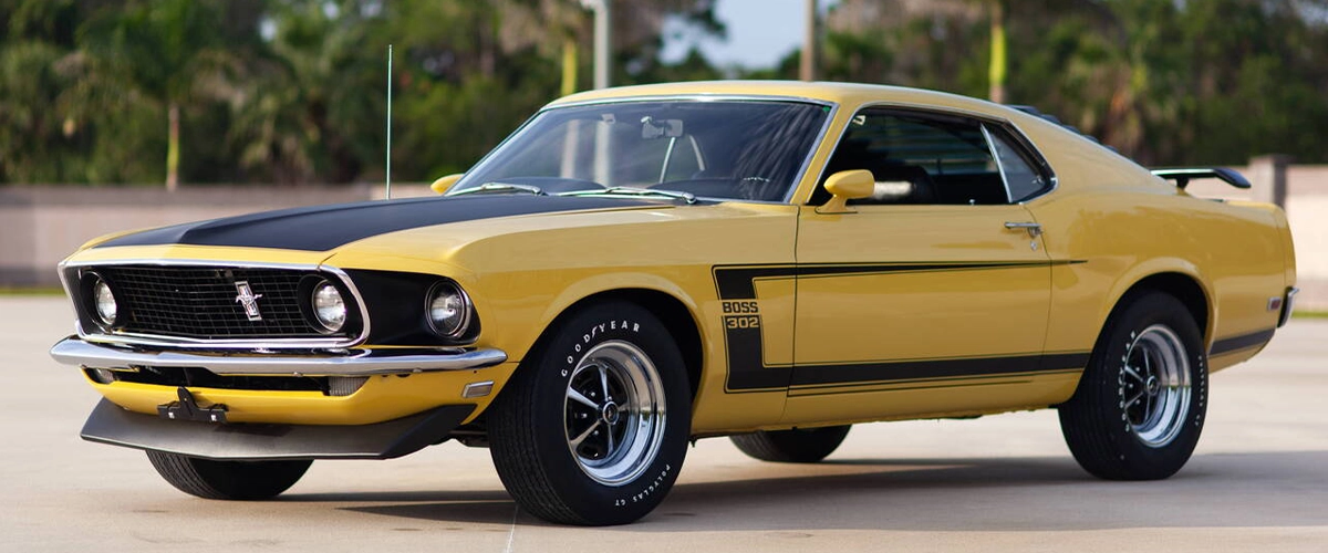 ماشین فلزی گرین لایت مدل 1969 Ford Mustang BOSS