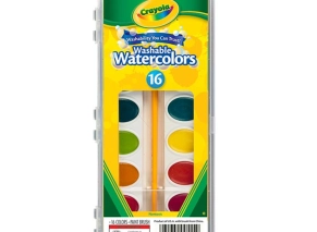 آبرنگ قابل شستشو 16 رنگ کرایولا Crayola