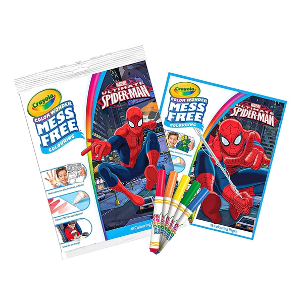 Crayola Spiderman Color Wonder-1