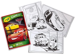 Giant Coloring Pages cars-1