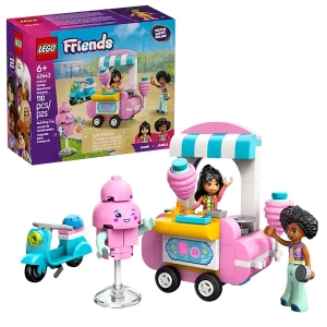 لگو فرندز Friends مدل 42643 پشمک فروشی و اسکوتر Cotton Candy Stand and Scooter