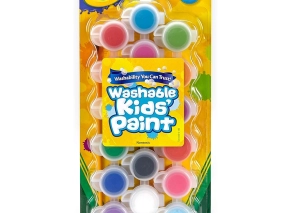 گواش 18 رنگ قابل‌شستشو کرایولا مدل Washable Kids' Paint