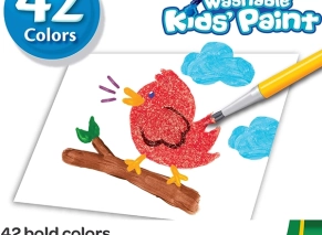 گواش 42 رنگ قابل‌شستشو کرایولا Washable Kids' Paint