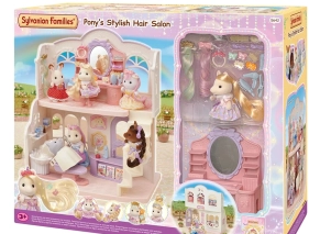 sylvanian families pony's stylish hair salon سالن آرایش مو پونی سیلوانیان فامیلیز