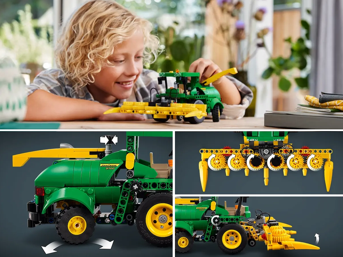 لگو Technic مدل John Deere 9700 Forage Harvester 42168