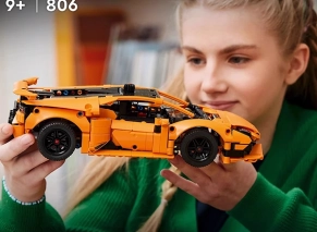 لگو تکنیک مدل Lamborghini Huracán Tecnica Orange 42196