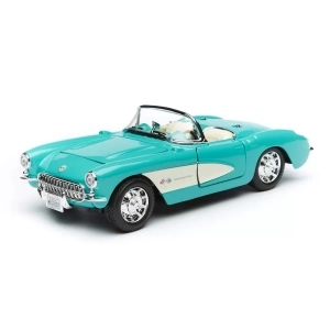 ماشین فلزی مایستو مدل 1957 Chevrolet Corvette سبز آبی