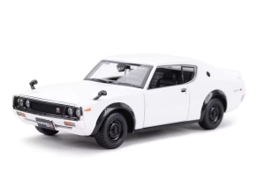 ماشین فلزی مایستو مدل 1973 Nissan Skyline 2000 GT-R سفید