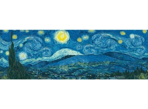 پازل 1000 تکه پانوراما یوروگرافیکس Eurographics طرح شب پرستاره Starry Night از مجموعه Fine Art Collection