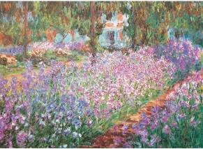 پازل 1000 تکه یوروگرافیکس Eurographics طرح باغ مونه Monet's Garden