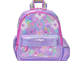 کوله پشتی مهد کودک اسمیگل Smiggle طرح پروانه بنفش از مجموعه Out & About Teeny Tiny