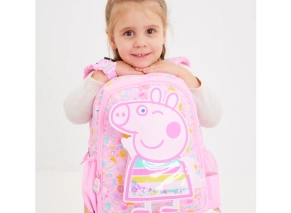 کوله پشتی مهد کودک اسمیگل Smiggle طرح پپاپیگ Peppa Pig از سری Junior Character