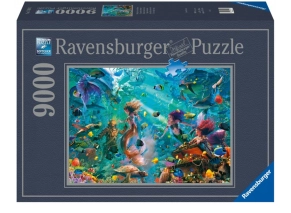 پازل 9000 تکه رونزبرگر Ravensburger طرح پادشاهی زیر آب Kingdom underwater