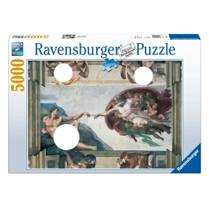 پازل 5000 تکه رونزبرگر Ravensburger طرح خلقت آدم The Creation of Adam