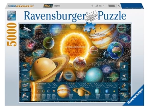 پازل 5000 تکه رونزبرگر Ravensburger طرح سفر فضایی Space Odyssey