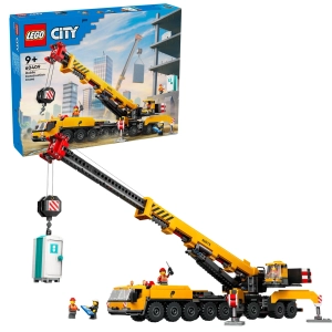 لگو City سیتی مدل 60409 جرثقیل ساختمانی متحرک زرد Yellow Mobile Construction Crane