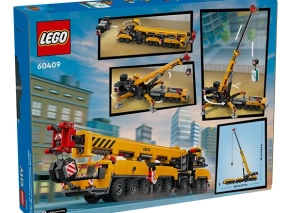 لگو City سیتی مدل 60409 جرثقیل ساختمانی متحرک زرد Yellow Mobile Construction Crane