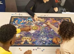 پازل 3000 تکه رونزبرگر Ravensburger طرح برج فلکی Zodiac