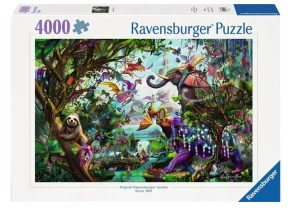 پازل 4000 تکه رونزبرگر Ravensburger طرح اژدهایان گرمسیری Tropical Dragons