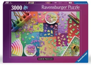 پازل 3000 تکه رونزبرگر Ravensburger طرح پازل روی پازل Puzzles on Puzzles