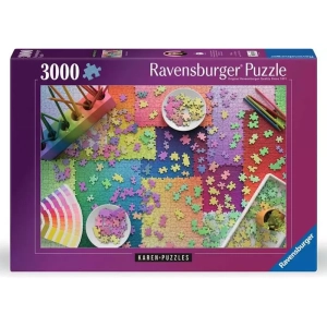 پازل 3000 تکه رونزبرگر Ravensburger طرح پازل روی پازل Puzzles on Puzzles