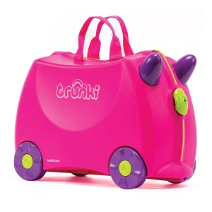 چمدان کودک طرح تریکسی صورتی ترانکی Trunki