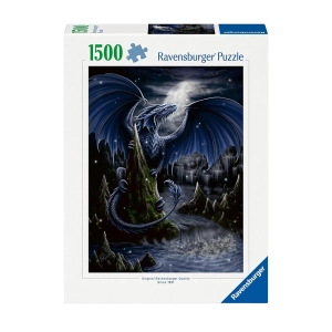 پازل 1500 تکه رونزبرگر Ravensburger طرح اژدهای آبی The Dragon Blue