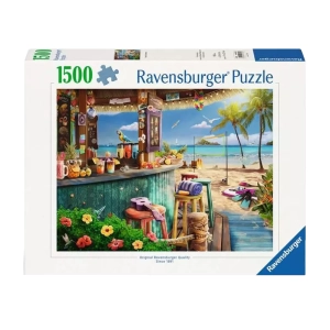 پازل 1500 تکه رونزبرگر Ravensburger طرح نامه‌های ساحل بار بریز Beach Bar Breezes